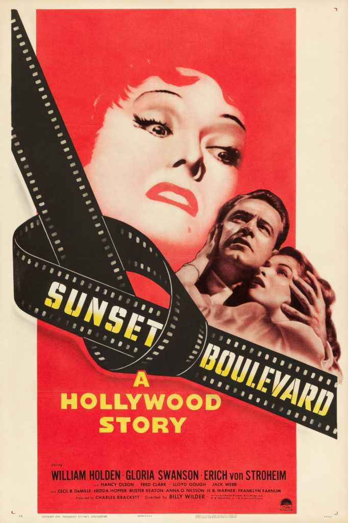 Sunset Blvd movie Poster