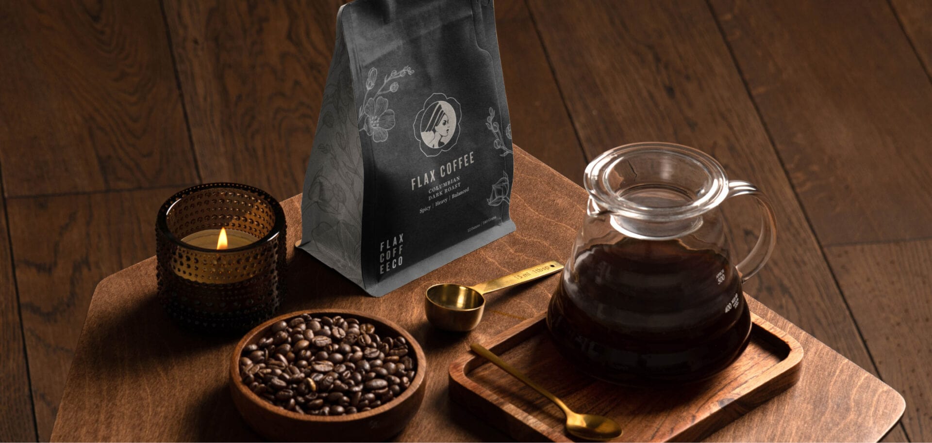 Flax Coffee Branding Case Study