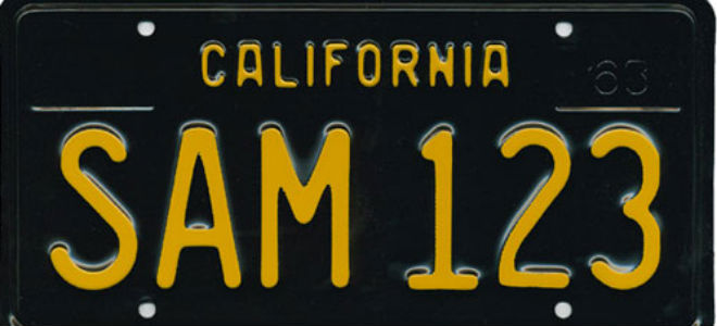 1963CA License