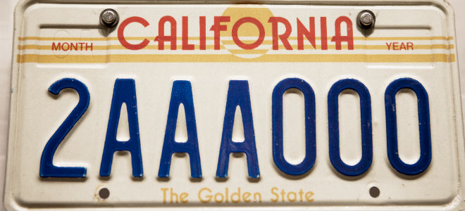 1982 CA License 