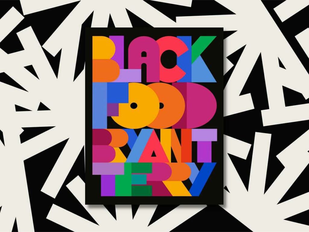 black-food-cover bold and bright
