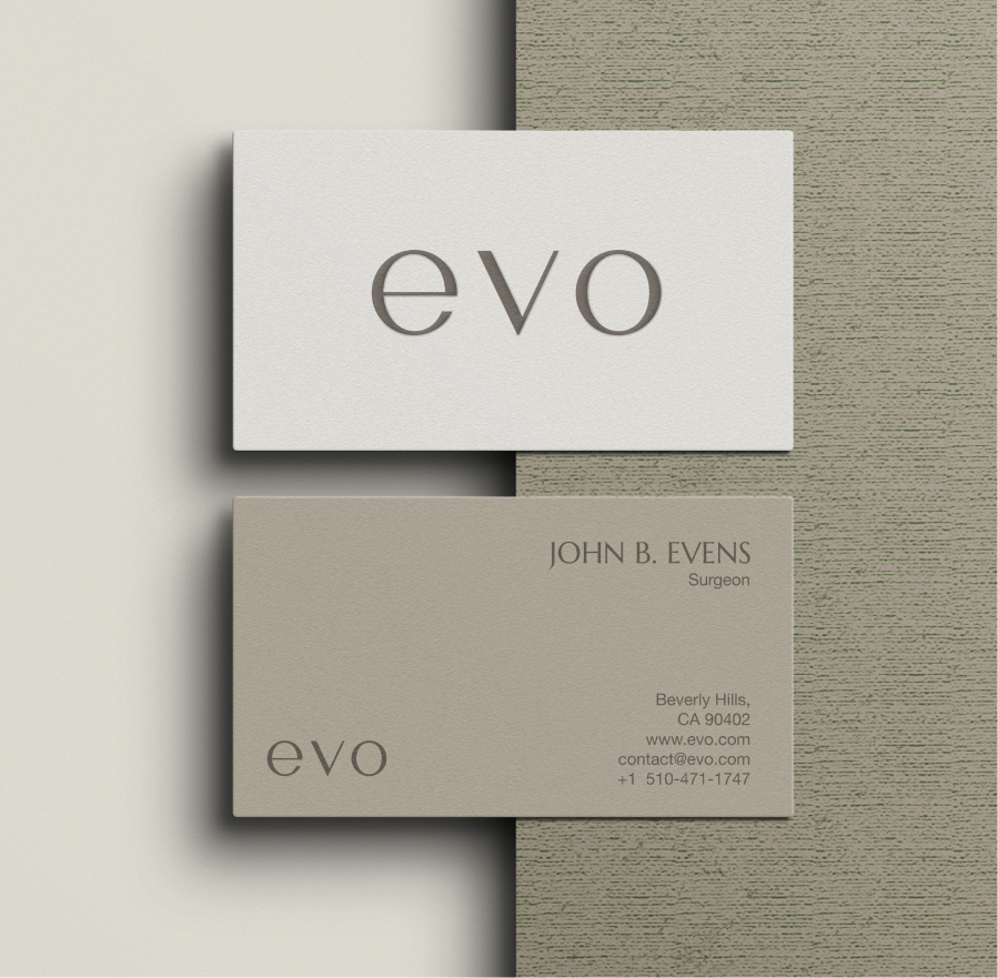 evo business card