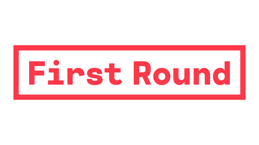 Logo of First Round a conference for designers in Los Ageles